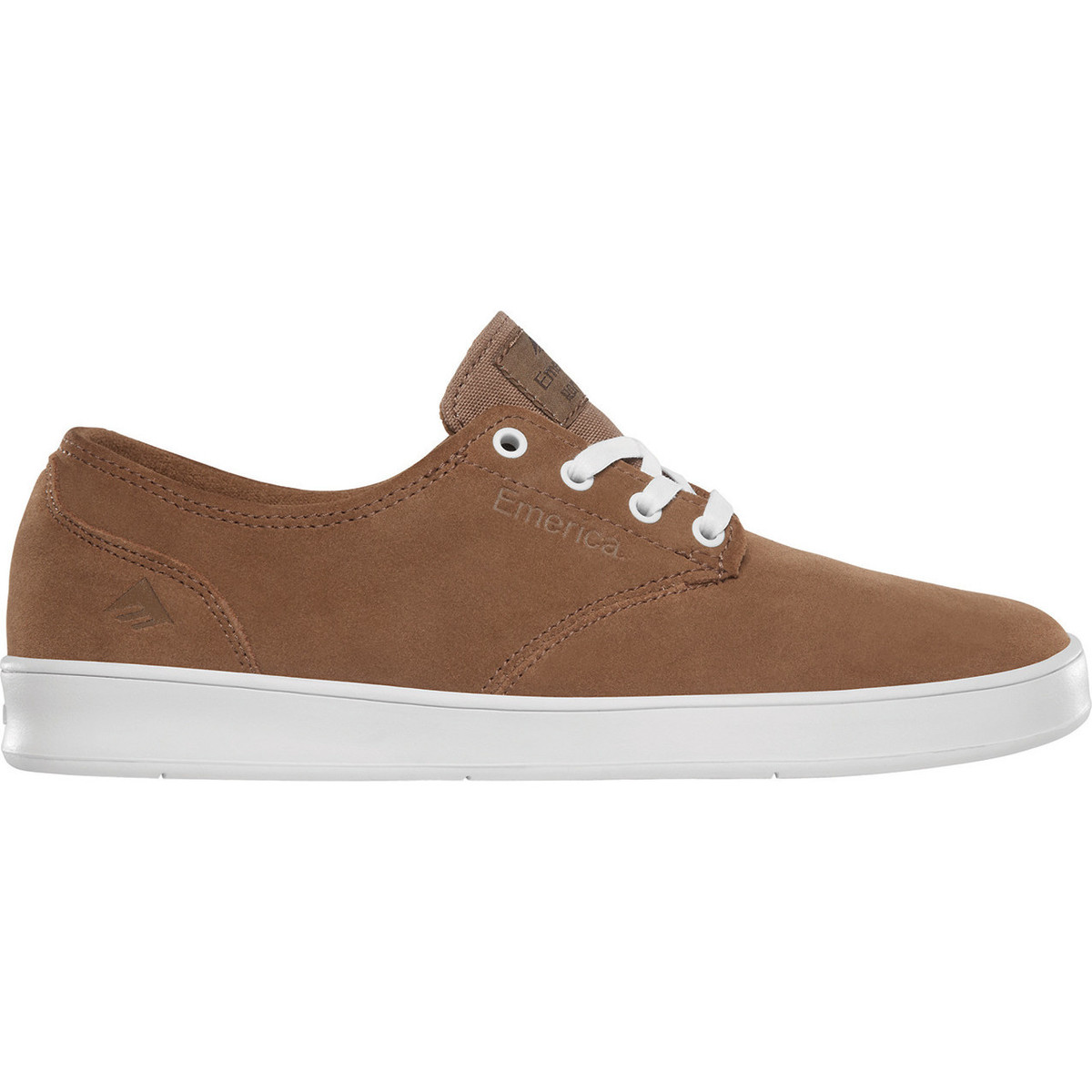 Chaussures Chaussures de Skate Emerica THE ROMERO LACED BROWN WHITE GUM 