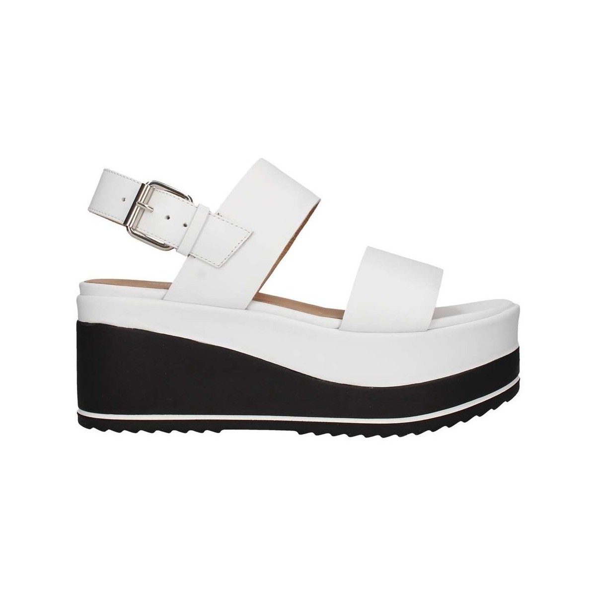 Chaussures Femme Sandales et Nu-pieds Janet Sport 43726 santal Femme blanc Blanc