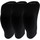 Sous-vêtements Femme Chaussettes Socks Equipement Socquettes Femme TERRY Noir