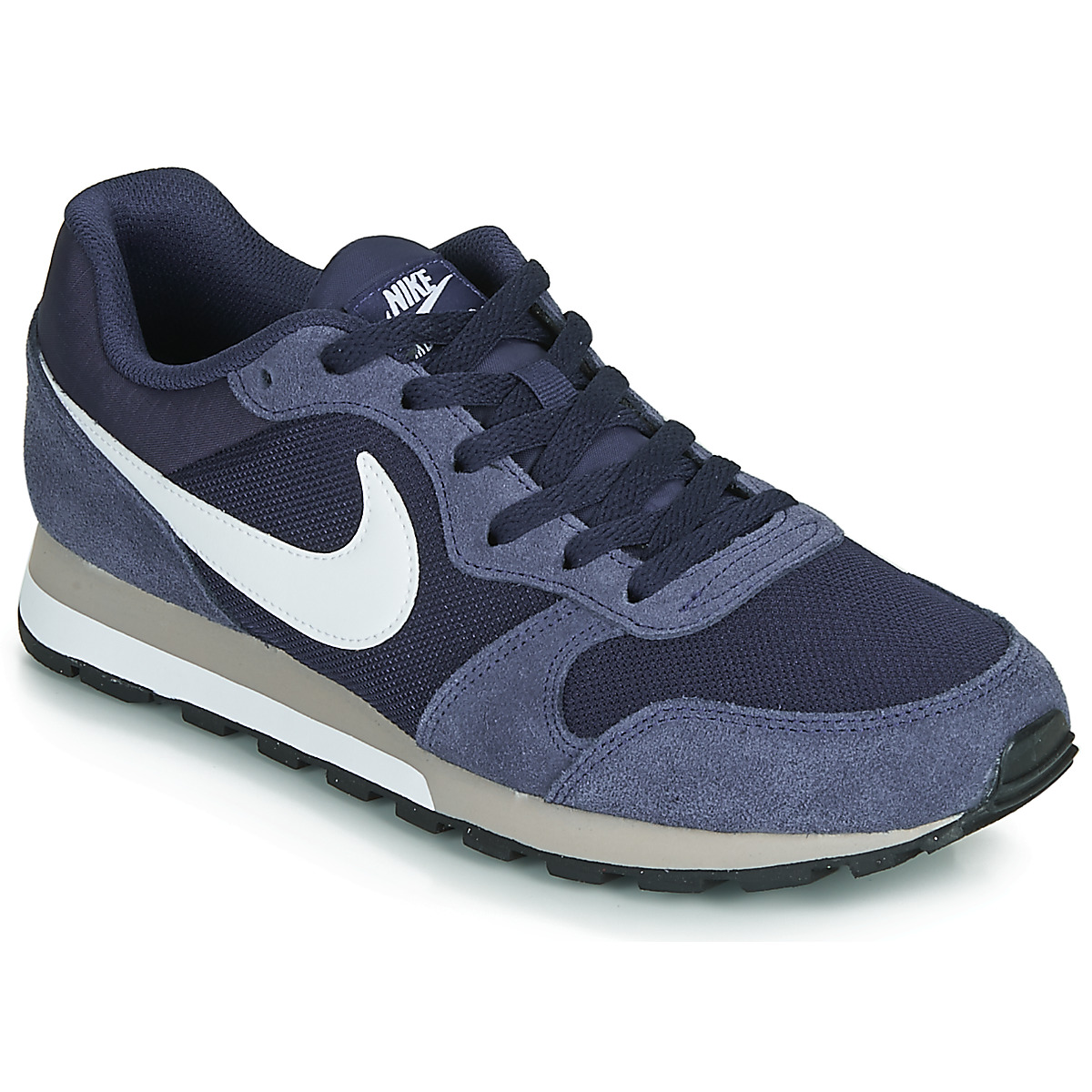 Nike MD RUNNER 2 Marine / Blanc - Chaussures Baskets basses Homme 94,00 €