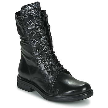Chaussures Femme Boots Mjus CAFE METAL Noir / python 