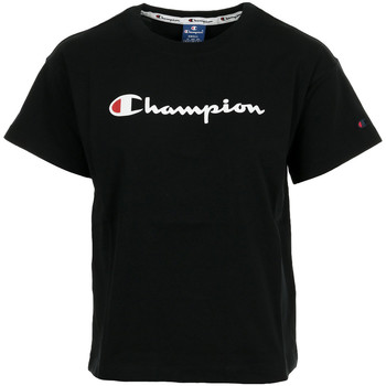 Vêtements Femme office-accessories men polo-shirts pens Champion Crewneck T-shirt Wn's Noir