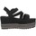 Chaussures Femme Sandales et Nu-pieds Exé Shoes MACAU-736 BLACK Noir