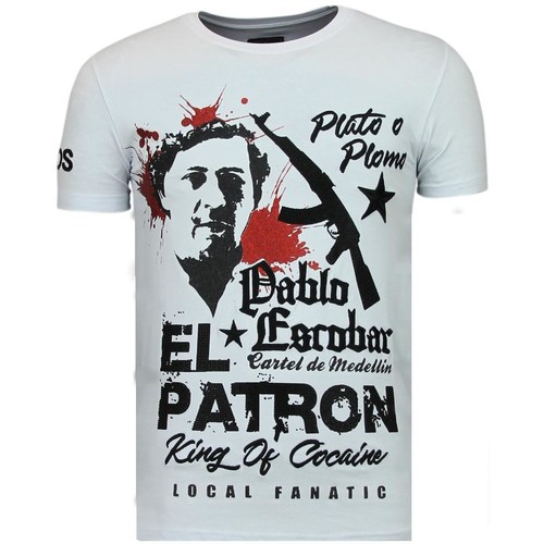 Vêtements Homme T-shirts manches courtes Local Fanatic 65019263 Blanc