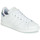 Chaussures Fille Baskets basses adidas Originals STAN SMITH J Blanc / argenté