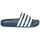 Chaussures Claquettes adidas Originals ADILETTE Bleu / blanc