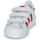 Chaussures Enfant Baskets basses adidas Originals SUPERSTAR CF C Blanc / rouge