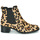 Chaussures Femme Bottines Betty London HASNI Leopard