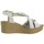 Chaussures Femme Escarpins Marila Compensées  ref_46313 Multi Blanc Blanc