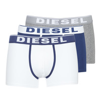 Sous-vêtements Homme Boxers Diesel DAMIEN X3 Blanc / Marine / Gris