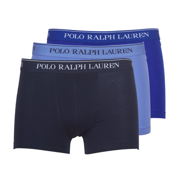 Sous-vêtements Homme Boxers Polo Ralph Lauren CLASSIC 3 PACK TRUNK Bleu