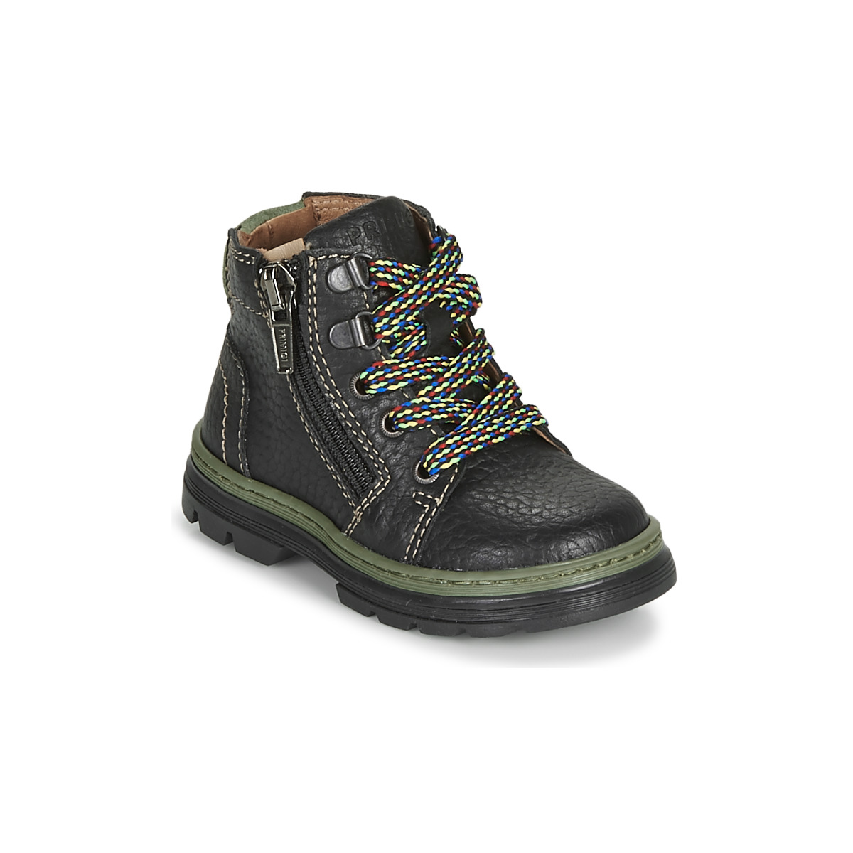 Chaussures Garçon hiking Boots Primigi PLAY TRACK Noir
