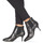 Chaussures Femme Bottines Ippon Vintage SILVER LAKE Noir / Argenté