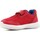Chaussures Enfant Baskets basses Geox B Waviness Rouge
