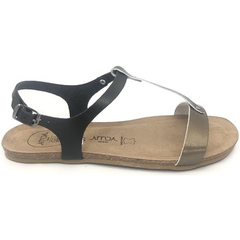 Chaussures Femme Sandales et Nu-pieds Amoa sandales SANARY Noir/Aciero Noir