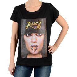 Vêtements Femme T-shirts manches courtes Eleven Paris Jopi W Jessie J Noir