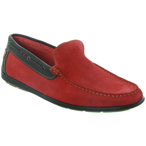 Chaussures Homme Chaussures bateau Tucs Mocassins  ref_tom46261 Rouge Rouge