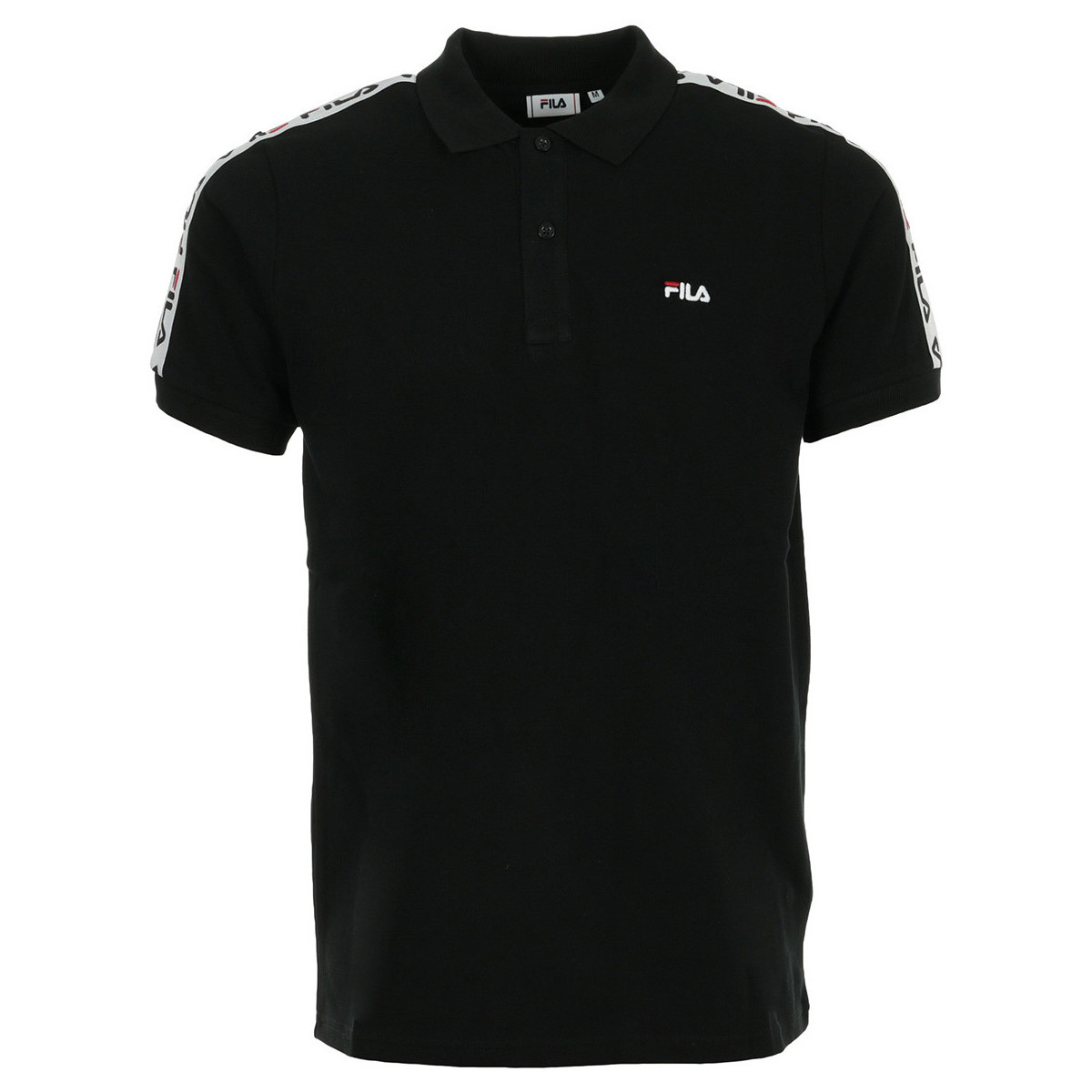 Vêtements Homme T-shirts & Polos Fila Tibor Polo Shirt Noir