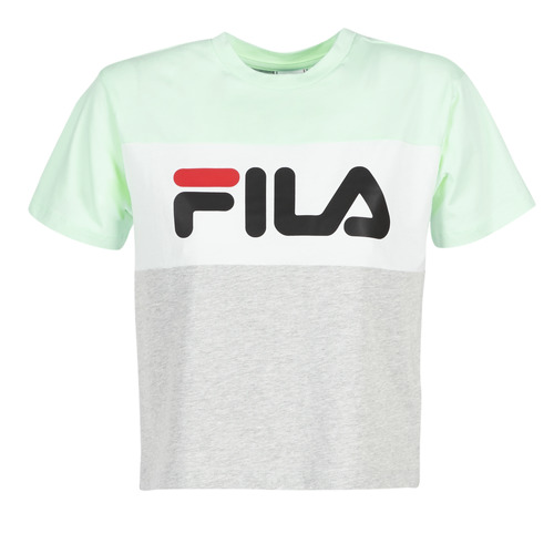 Vêtements Femme T-shirts manches courtes Fila Fitness ALLISON TEE Bleu / Gris