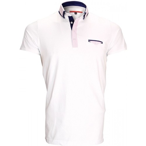 Vêtements Homme Otso Purito Kurzärmeliges T-shirt Andrew Mc Allister polo double col john blanc Blanc
