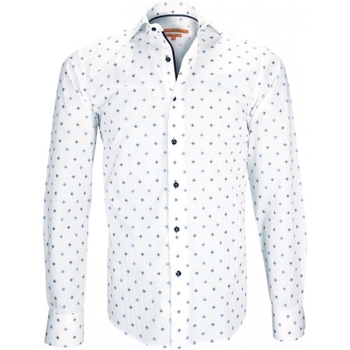 Vêtements Homme Chemises manches longues Bébé 0-2 ans chemise fantaisie wembley blanc Blanc