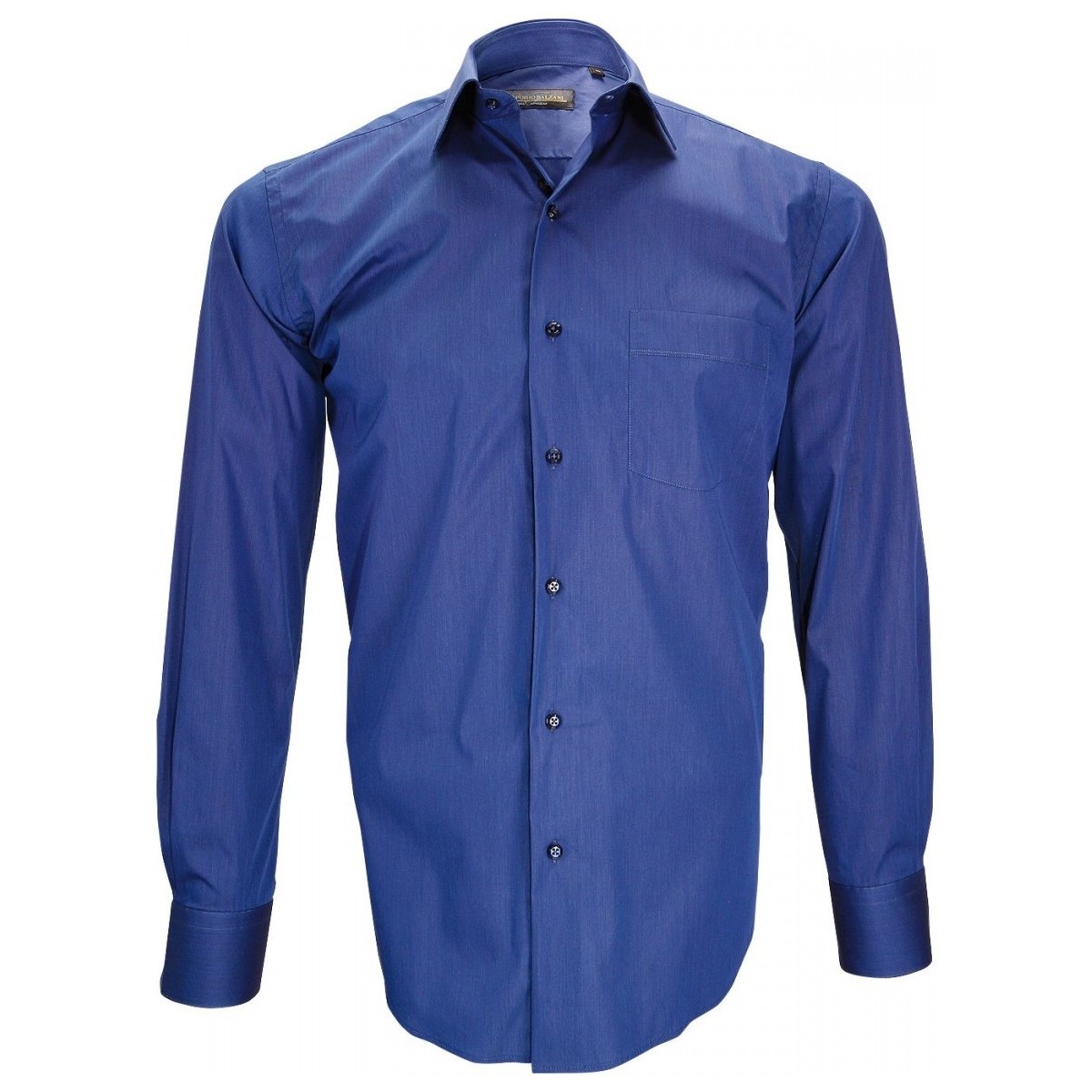 Vêtements Homme Chemises manches longues Emporio Balzani chemise fil a fil filotrino bleu Bleu
