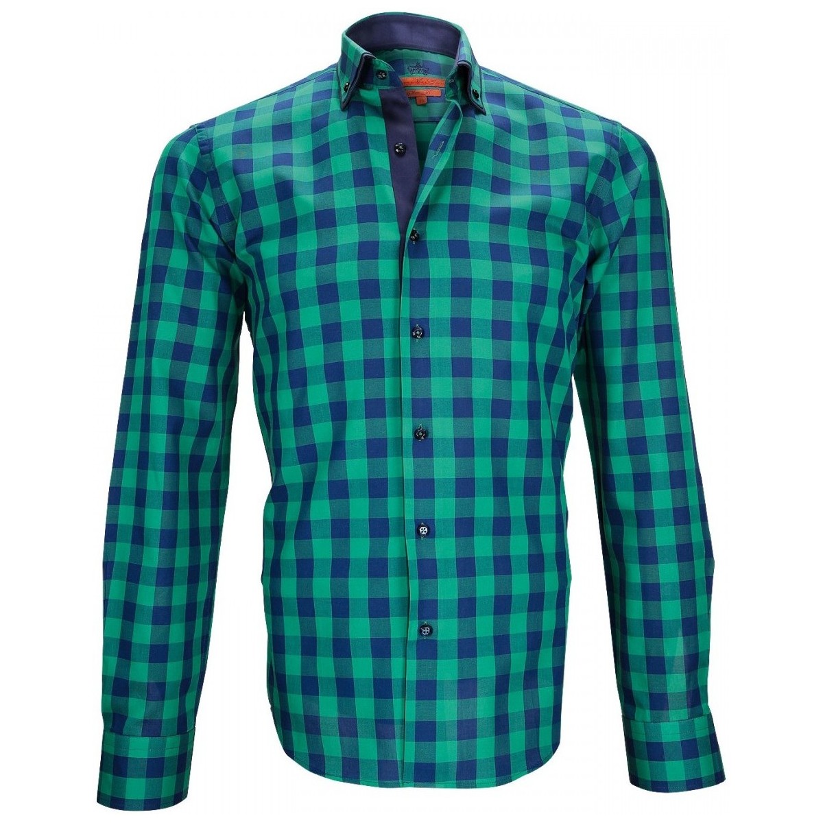 Vêtements Homme Chemises manches courtes Andrew Mc Allister chemise casual devon vert Vert