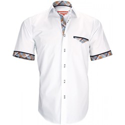 Vêtements Homme Chemises manches courtes Chantons sous la pluie chemisette mode wight blanc Blanc