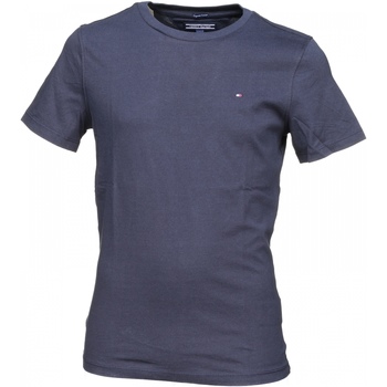 Vêtements Garçon T-shirts manches courtes Tommy Hilfiger Tee Shirt Garçon manches courtes Bleu
