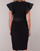 Vêtements Femme Robes courtes Lauren Ralph Lauren JERSEY SLEEVELESS COCKTAIL DRESS Noir