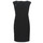 Vêtements Femme Robes courtes Lauren Ralph Lauren BUTTON-TRIM CREPE DRESS Noir