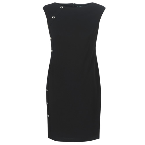 Vêtements Femme Robes Femme | BUTTON-TRIM CREPE DRESS - SX78135