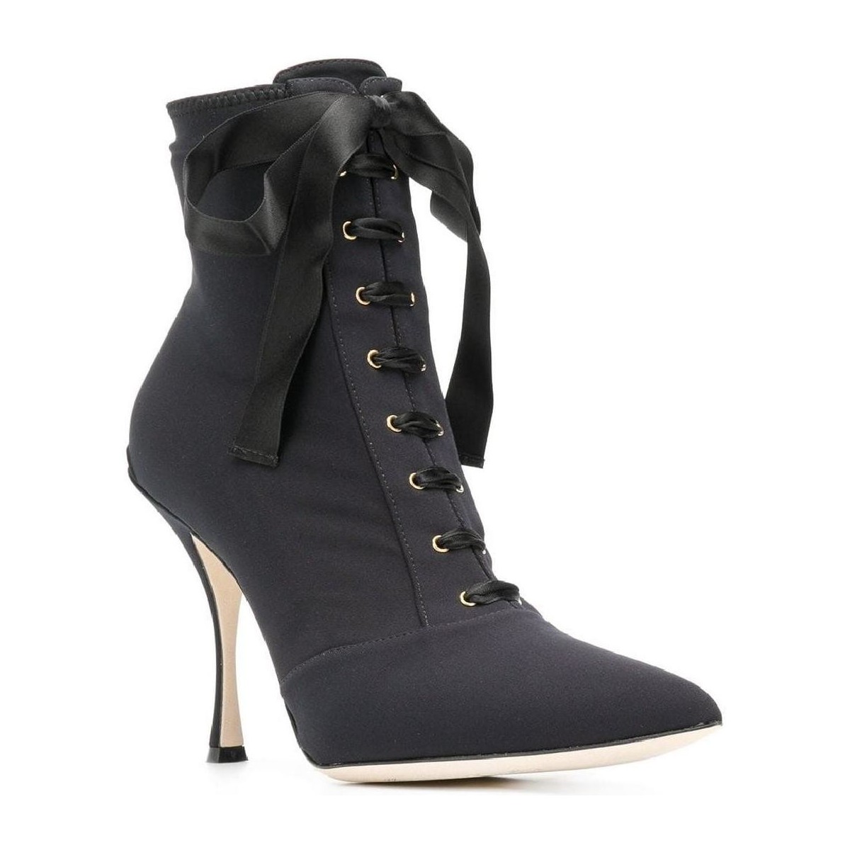 Chaussures Femme Bottines D&G CT0471 AZ161 Noir