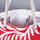 Sacs Femme Sacs porté épaule Baisers Salés Sac de plage coton Licia Rouge