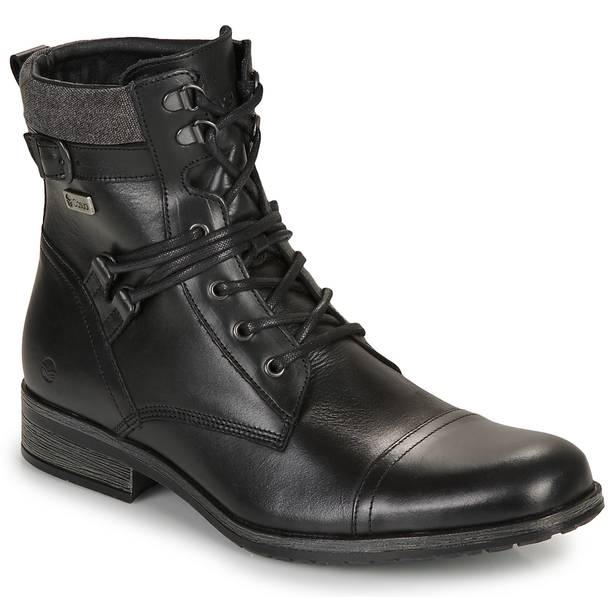 Chaussures Homme f97182 Boots Casual Attitude RIVIGH Noir