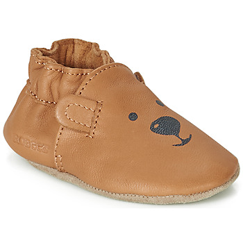 Chaussures Enfant Chaussons bébés Robeez SWEETY BEAR Camel