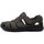 Chaussures Homme Sandales et Nu-pieds Walk In The City Homme Chaussures, Sandales en Cuir Douce - 20910 Noir