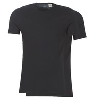 Vêtements Homme T-shirts manches courtes Levi's SLIM 2PK CREWNECK 1 Noir