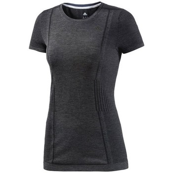 Vêtements Femme T-shirts manches courtes adidas Originals AS Primeknit Graphite, Gris