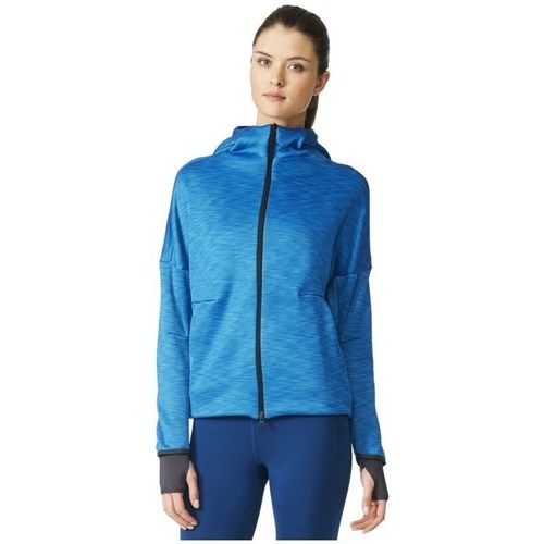 adidas Originals Zne Heat Hoody Bleu - Vêtements Sweats Femme 89,00 €