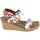 Chaussures Femme Sandales et Nu-pieds Mephisto SANDALE  TENESSY MULTI-RED Rouge