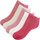Sous-vêtements Fille Chaussettes Twinday 5 paires de Socquettes Bébé Fille LESUNIES Rose