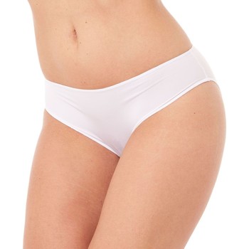 Sous-vêtements Femme en 4 jours garantis Pomm'poire Culotte microfibre blanche Blanc