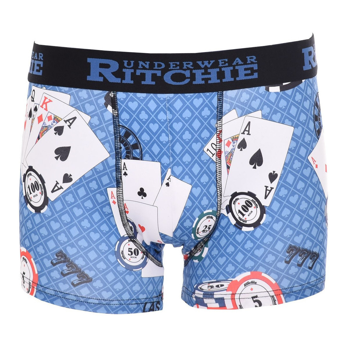 Sous-vêtements Boxers Ritchie Boxer motifs RAMITYS Bleu