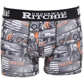Sous-vêtements Boxers Ritchie Boxer motifs RYANE Orange