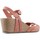 Chaussures Femme Sandales et Nu-pieds Interbios W confortables sandales compensées Rouge