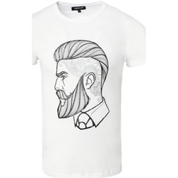 Vêtements Homme T-shirts & Polos Carisma T-shirt fashion pour homme T-shirt 4571 blanc Blanc
