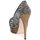 Chaussures Femme Escarpins Sebastian TESS Gris / Or