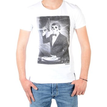 Vêtements Homme T-shirts graphic-print manches courtes Japan Rags 31824 Blanc