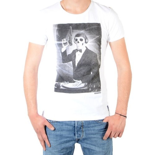 Vêtements Homme T-shirts manches courtes Japan Rags Link Blanc